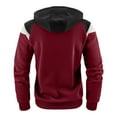 thumbnail image 3 of guisaled Mens Sweatsuit 2 Pieces Set Casual Jogging Athletic Hooded Tracksuits Long Sleeve Full Zip Color Blocks Workout Sportwear Outfit, 3 of 8