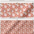 thumbnail image 2 of Soimoi Cotton Voile Fabric Floral,Gift Box & Cute Animals Animal Print Sewing Fabric Yard 56 Inch Wide, 2 of 7