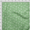 thumbnail image 4 of oneOone Cotton Cambric Green Fabric Valentine Heart Sewing Fabric By The Yard Printed Diy Clothing Sewing Supplies 56 Inch Wide, 4 of 6