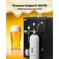 thumbnail image 4 of VEVOR CO2 Tank, 15 lbs New Aluminum Alloy Cylinder, CO2 Air Tank with Light Spray Coating, CGA320 Valve, Handle & Adjustable Pressure, DOT Approved Cylinder for Draft Beer Dispensing, 4 of 9