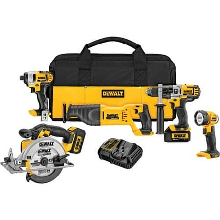 20V MAX LITHIUM ION 5-TOOL COMBO KIT