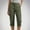 155#Army Green, variant on JXMVOJ Women's Casual Pants Solid High Waist Self Tie Belted Pencil Trouser Solid Color Pentagonal Pants With Elastic Waist Casual Work Clothes Belt Pockets
