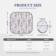thumbnail image 3 of Balery 2 Piece Lavender Flowers Car Windshield Sun Shade|Foldable Front Windshield Shade for Car Front Window for Most Sedans SUV Truck-Large, 3 of 7