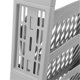 thumbnail image 3 of Étagère à livres à 5 niveaux, grande capacité, compacte, robuste et durable, avec boîte à papeterie, pour salle de classe et maison, gris, 3 of 4