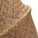thumbnail image 4 of Cesta tejida de algas marinas para macetas, cesta para ropa sucia, cesta para picnic y comestibles (pequeña, original), 4 of 5