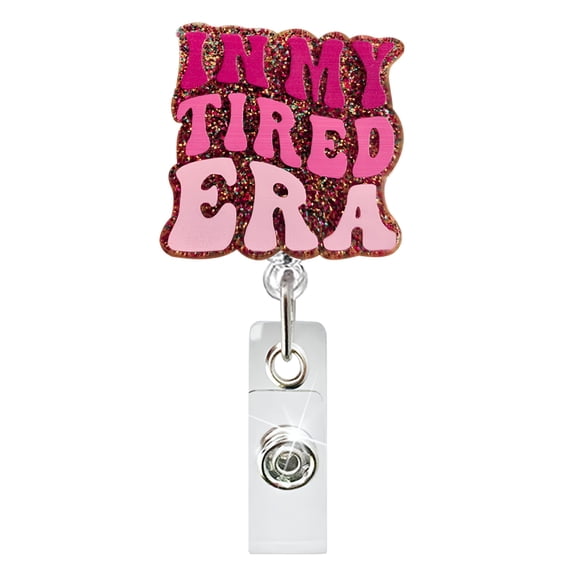 VANIDO Nurse Badge Reel Retractable,Nurse ID Name Badge Holder with Alligator Clip for Nurses Doctor Medical Worker & Nursing Student Office