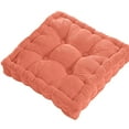 thumbnail image 6 of Large Floor Pillows, 16x16x3.1In Square Meditation Pillow, Microsuede Sitting Pillows Floor Cushion for Yoga Living Room Balcony Office, 6 of 6