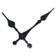 thumbnail image 3 of Movimiento de reloj Mecanismo de reloj de pared de cuarzo DIY para reemplazo de reparación de movimiento de reloj de pared de punto de cruz sidaley HA4556-00B, 3 of 6