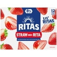 thumbnail image 4 of Ritas Sparkling Strawberry Straw-ber-rita Margarita, 12 pack, 7.5 fl oz Aluminum Cans, 8% ABV, 4 of 6