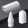 thumbnail image 2 of Tapa Lápiz 3 en 1 + Punta Lápiz + Adaptador Carga Lightning Adecuado para Apple Pencil 1.ª Generación IPad Touch Stylus Accesorios Repuesto para Apple Stylus Pen, 2 of 8