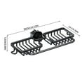 2 Tier Dish Drying Rack Dishpan Basin Metal Telescope Rack Soap Sponge