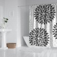 thumbnail image 2 of Waterproof Bohemian Shower Curtain 72x72 Inch Boho Style Polyester Unique Shower Curtain for Bathroom Hotel Home Decor with 12 Plastic Hooks, 2 of 5