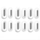 thumbnail image 1 of 6 Pares de Soportes Magnéticos para Control Remoto de Pared, Pequeños y Resistentes, de Silicona Magnética para Organizar el Control Remoto., 1 of 6