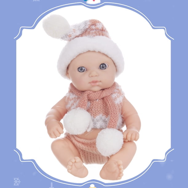 Juguetes de piscina, juguetes para bebés, juguetes para niños pequeños Muñeca de esmalte de 7 pulgadas Mini muñeca de esmalte Muñeca de juguete para niños Muñeca de bebé
