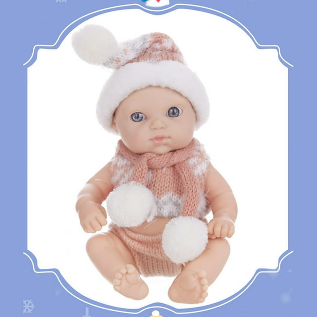 LSLJS Poupée en Émail 7 Pouces Mini Poupée en Émail Jouet pour Enfants Jouets pour Enfants Cadeaux pour Bébé Fille