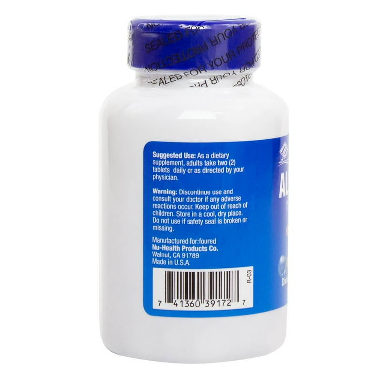 NuHealth Super Albumin Dietary Supplement, 100 Tablets