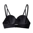 thumbnail image 4 of Stamzod Lace Bralettes for Women Push Up Glossy Lace Bra No Underwire Supportive Wireless Bras, 4 of 6