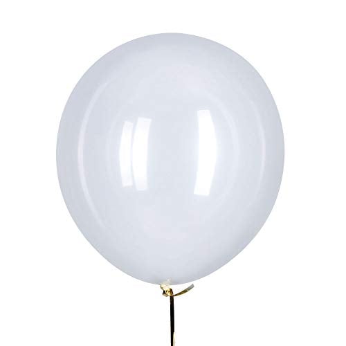 Gaka Globos transparentes de 12 pulgadas Globos transparentes Globos de helio Globos de lá GAKA GAKA