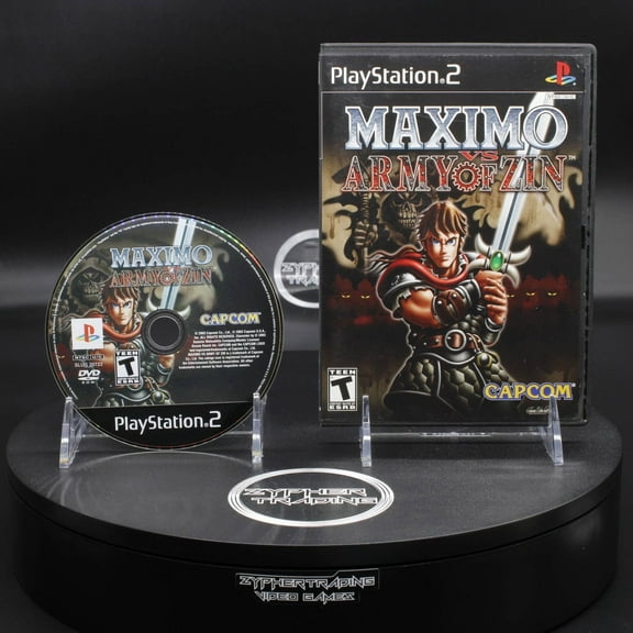 Restored Maximo vs Army of Zin | Sony PlayStation 2 | PS2 | 2004 | Tested (Refurbished)
