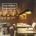 thumbnail image 2 of Pendant Light set,Metal Lampshades Pendant Metal Lampshades Lamp Room Hall With 4.5m/14.76ft Pendant Set In Kitchen Bedroom Lamp With On/off Switch 2 With Hall Restaurant Pendant Anrio 15ft, 2 of 6