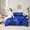 Blue, variant on Manfei Fighter Jet 7 Pieces Bedding Comforter Set,American Flag Full Bedding Set Lightweight,Abstract Vintage Fitted Sheet Flat Sheet,Breathable Room Decoration,Reversible