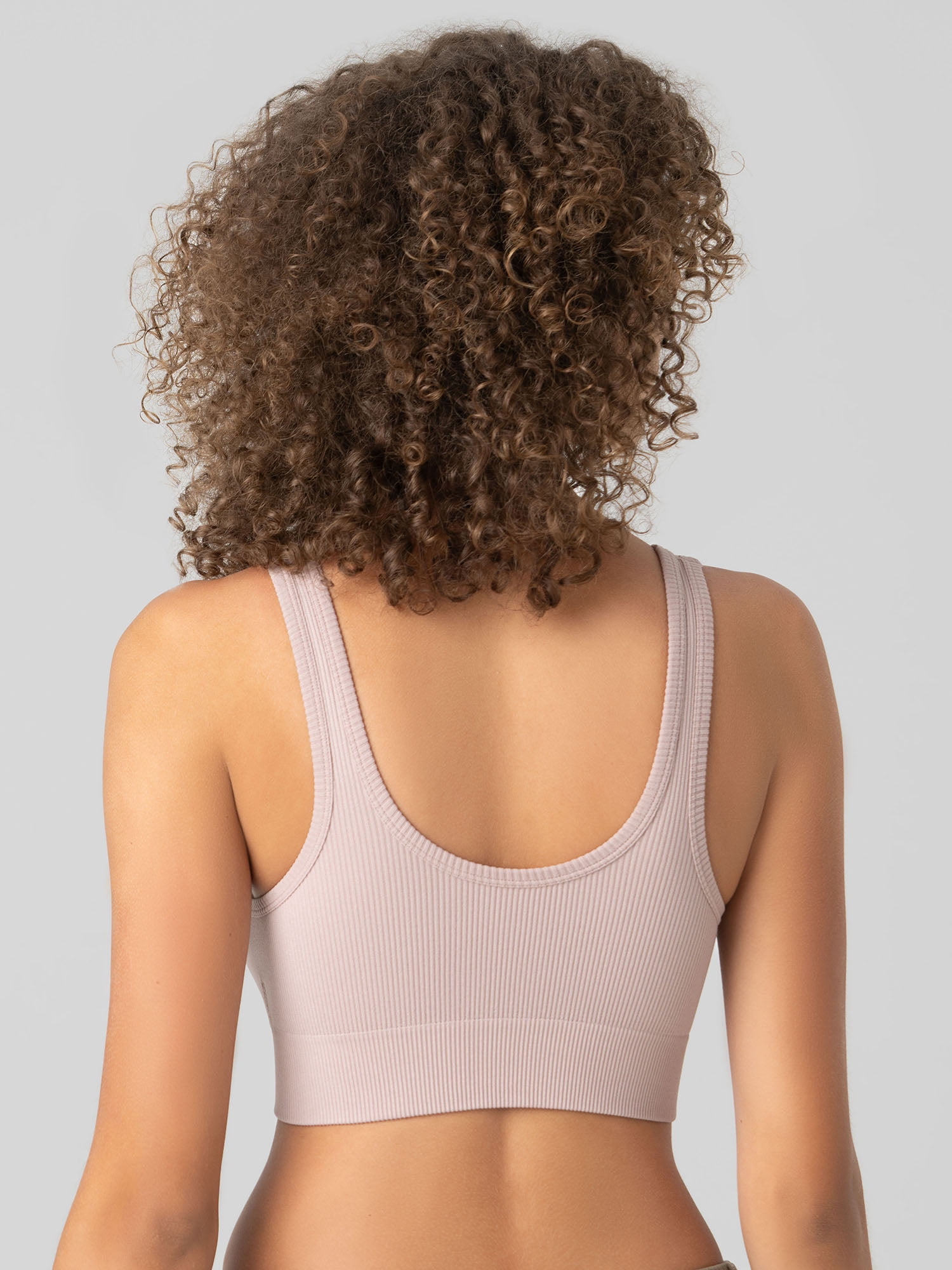 No Boundaries Double Scoop Seamless Bra, Women’s and Women’s Plus, Sizes XS- 3XL