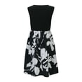 thumbnail image 3 of WILLBEST Vestidos Floreados Para Mujer Vestido Casual De Mujer Vestido Túnica De Verano Fluido Y Cómodo Con Bolsillos Para Uso Diario, 3 of 3