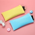 thumbnail image 3 of 4 Piezas Bolsa para Gafas de Cuero PU Suave, Estuche para Gafas de Cuero PU, Estuche para Gafas de Lectura, Estuche para Gafas Suave, Bolsa de Fieltro, para Guardar y Proteger Gafas de Sol y Gafas, 3 of 5