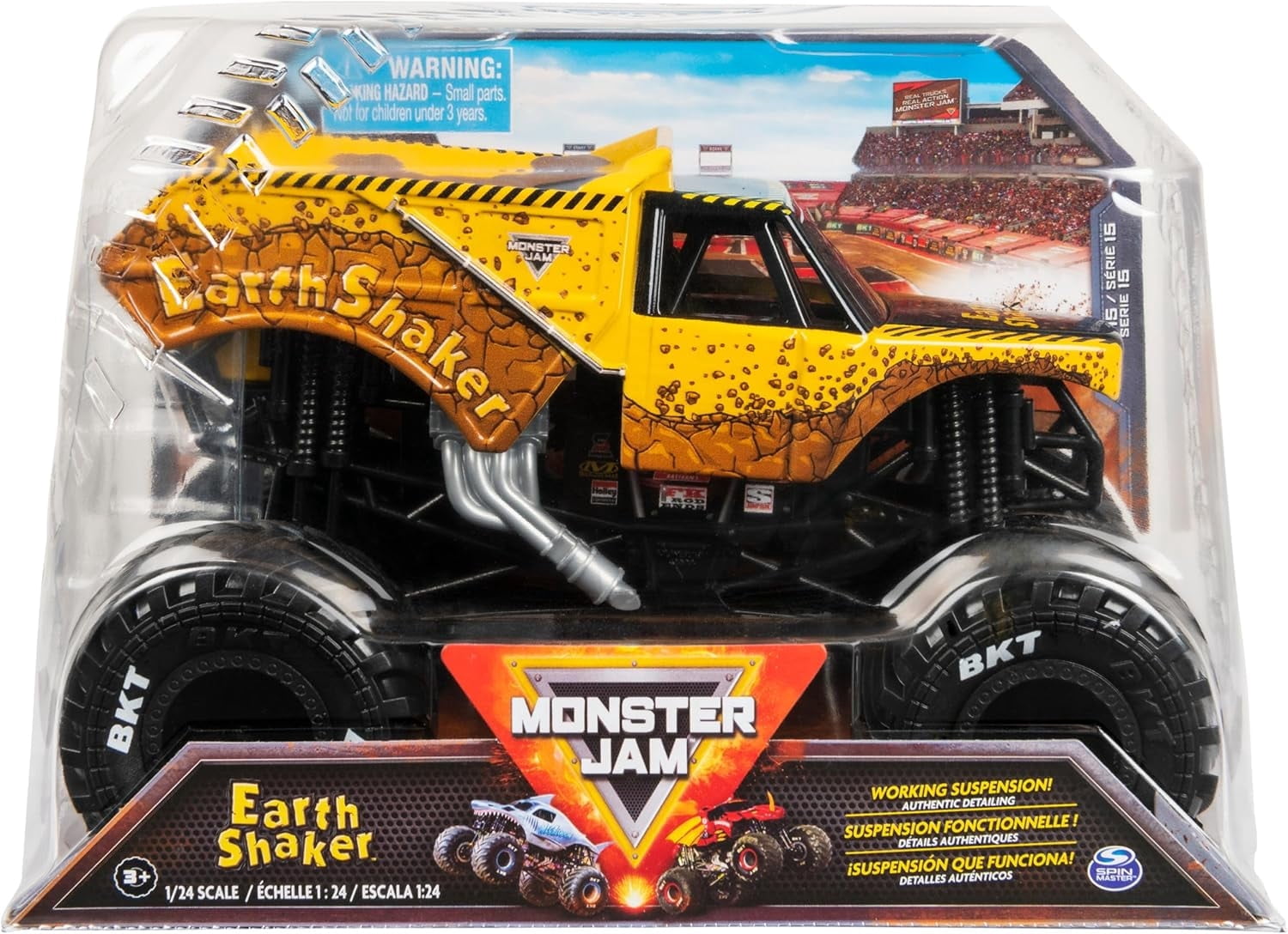 Monster Jam, Official 1:64 Scale Die-Cast Monster Trucks 12-Pack