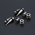 thumbnail image 3 of 2 Pairs 1g 7mm and 9mm 316L Stainless Steel Ear Eyelets Tapers and Tunnels Ear Studs Stretching Tools Kit Body Jewelry, 3 of 9