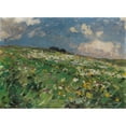 thumbnail image 2 of Alexander Koester 14x11 Black Ornate Wood Framed Double Matted Museum Art Print Titled: Sommerwiese (1900), 2 of 5