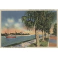 thumbnail image 2 of Art.com St. Petersburg, FL - View of Coffee Pot Bayou & Isle Art Print by Lantern Press, 24" x 16", 2 of 4