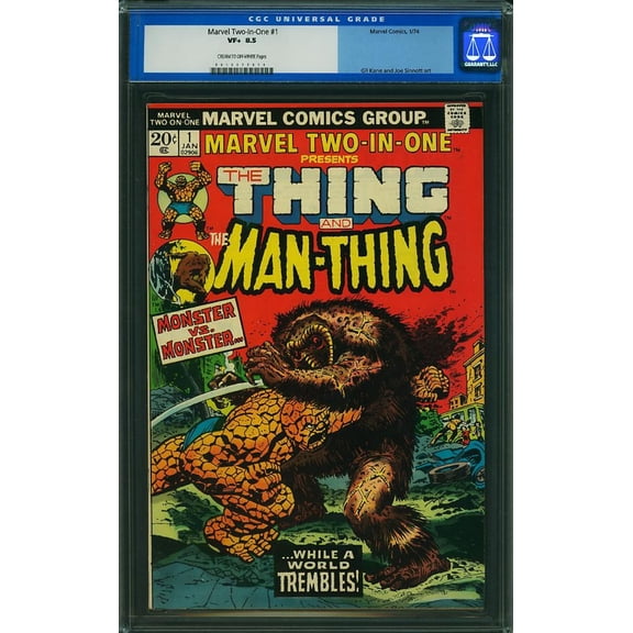 Marvel Two-In-One #1 - CGC 8.5 Comic Book
