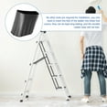 thumbnail image 4 of OULII 4Pcs Ladder Boots Floor Protectors Black Rubber Professional Design for Ladder Use, 4 of 8