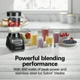 thumbnail image 3 of Hamilton Beach Smoothie Blender for Kitchen, 48 oz Jar for Smoothies and Shakes, Black, 3 of 10