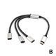 thumbnail image 1 of Adaptador USB C a USB C hembra, cable divisor USB en Y, USB C a macho hembra☴. R3S8, 1 of 7