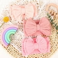 thumbnail image 3 of Dalrosia 3PCS Baby Bows Headbands Nylon Baby Girl Headbands Soft Handmade Hairbands Toddler Hair Accessories for Girls Baby Newborn Infant Kids, 3 of 4