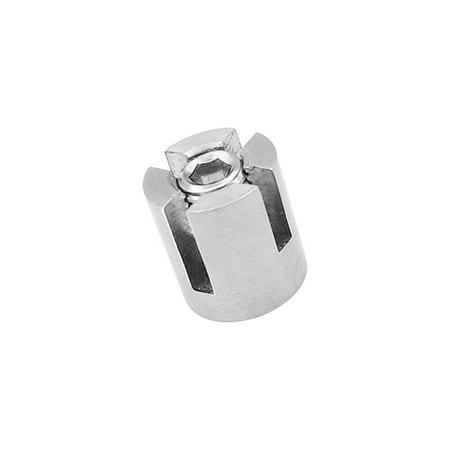 

Stainless Steel Cross Cable Clamps Cross Clips Rope Clamp for Cable Railings