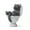 Grey, variant on Soumake Mini Cat Model High Simulation Vivid Expression Decoration Accessories Toilet Miniature Cat Animal Model Toy For Kids Practical