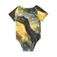 thumbnail image 6 of Sigee Sunshine Jungle Dinosaur for Baby Unisex Baby Cotton Short-Sleeve Bodysuits Soft Cotton, Breathable-2 Years, 6 of 7