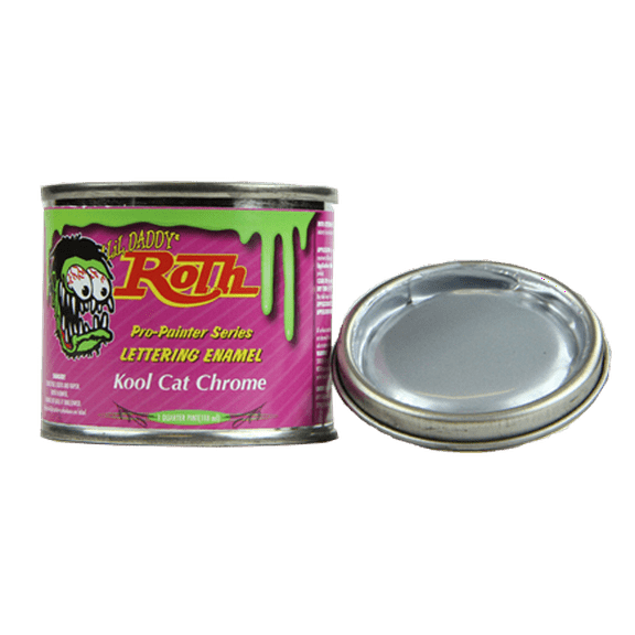 Kool Cat Chrome Lettering Enamel