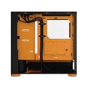 Fractal Design Pop Air RGB Black Orange Core TG ATX High-Airflow Clear Tempered Glass Window Mid Tower Computer Case