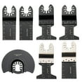 thumbnail image 1 of KFFKFF 50 PCS Oscillating Saw Blades, Quick Release Multitool Blades Kit, HCS Tool Blades for Wood Plastic Metal Nails Bolts, 1 of 9