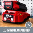 thumbnail image 5 of SKIL CS4555-10 PWR CORE 40 Brushless 40V 14" Chainsaw Kit w/2.5Ah Battery & Charger, 5 of 9