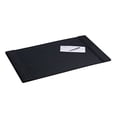 thumbnail image 5 of Dacasso Tapis de Bureau en Cuir Noir avec Rails Latéraux, 38 Pouces par 24 Pouces, 5 of 5