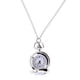 thumbnail image 2 of Reloj De Bolsillo Para Mujer Con Mariposa Y Cazadora De Plata Con Mariposa Y Collar De Cadena, 2 of 6