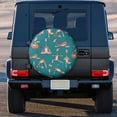 thumbnail image 3 of Kdxio Giraffes Doing Various Yoga for Tire Cover Wheel Protectors Tyre Covers Weatherproof Wheel Covers Universal Fit for Trailer Rv SUV Truck Camper Travel Trailers 15 inch, 3 of 8