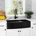 thumbnail image 2 of Stainless Steel 33 Inch Double Bowl Apron Front Farmhouse Kitchen Sink, 2 of 2