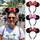 thumbnail image 2 of Diadema con orejas de Mickey de Disney para niña y mujer, bandana con lazo de lunares de 5 pulgadas, accesorios para el cabello para fiesta y viaje, gran oferta, 2023, 2 of 4