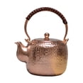 thumbnail image 2 of Tetera para estufa, cafetera, de té de cobre, ropa de té hecha a mano, tetera ligera de Kung Fu de 0,3 L, tetera para cocina casera, 2 of 9